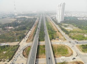 Mở rộng đường gom đại lôj Thăng Long