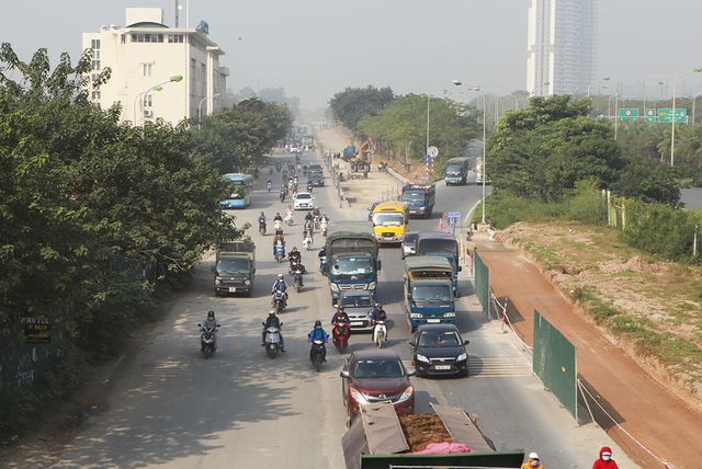 Mở rộng đại lộ thăng long hướng đi Đại Mỗ