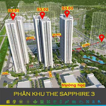 Phân khu Sapphire 3 Vinhomes Smart City