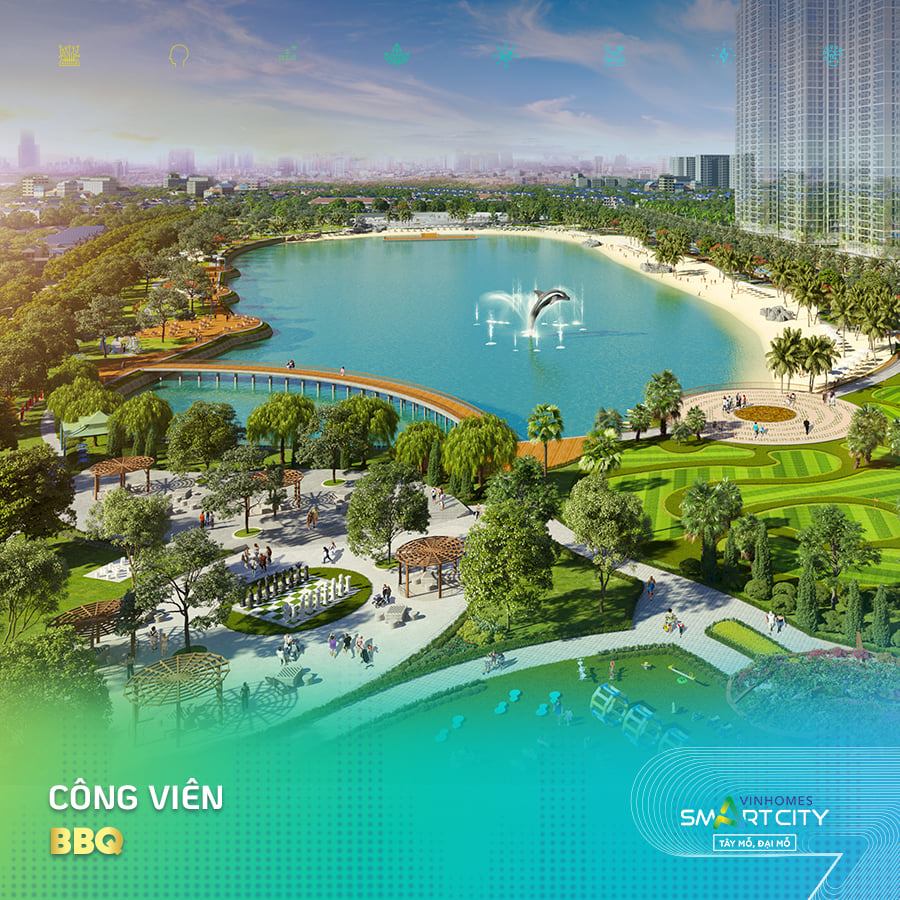 Công viên BBQ Vinhomes Smart CIty