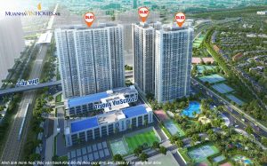 Phối cảnh phân khu The Sapphire 4 Vinhomes Smart City