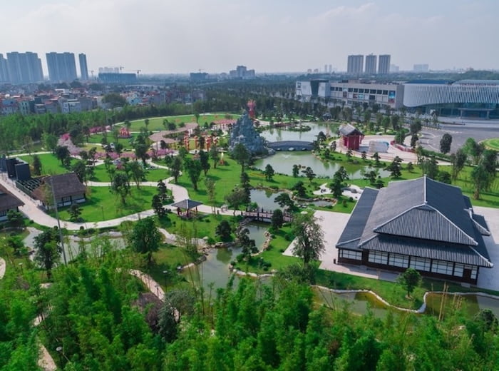 Vườn Nhật bản Vinhomes Smart City