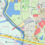 Vị trí đoạn đường được phê duyệt nối thông SVĐ Mỹ Đình tới Vinhomes Smart City.