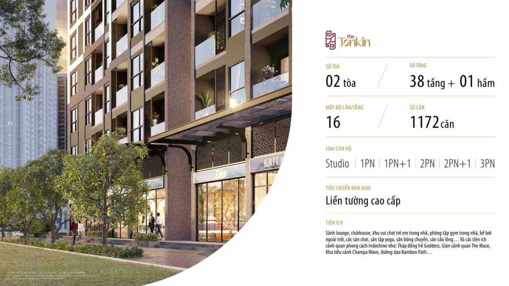 Giới thiệu The Tonkin Vinhomes Smart City